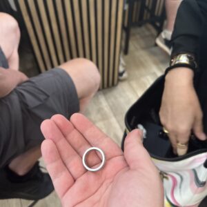 Anillo plata