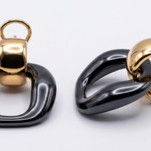 pendientes bicolor
