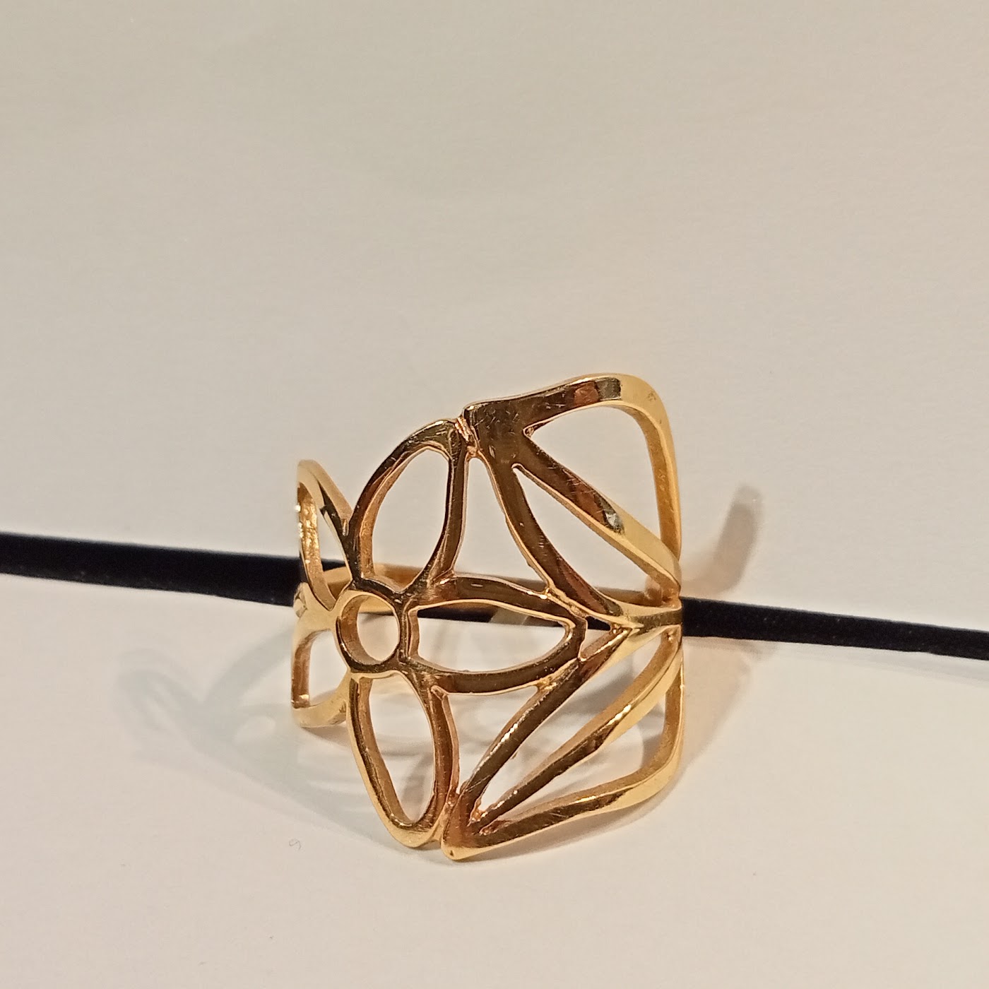 Anillo flor