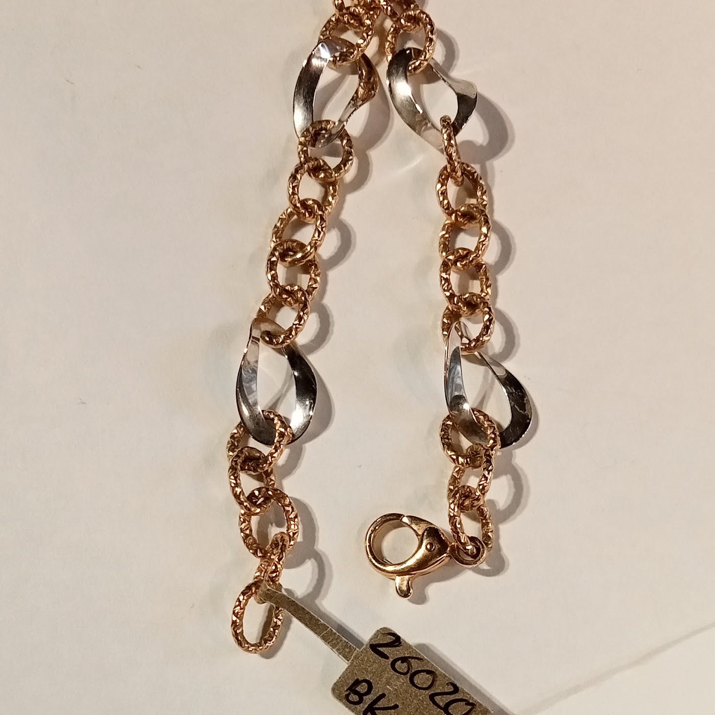 Pulsera de eslabones de color