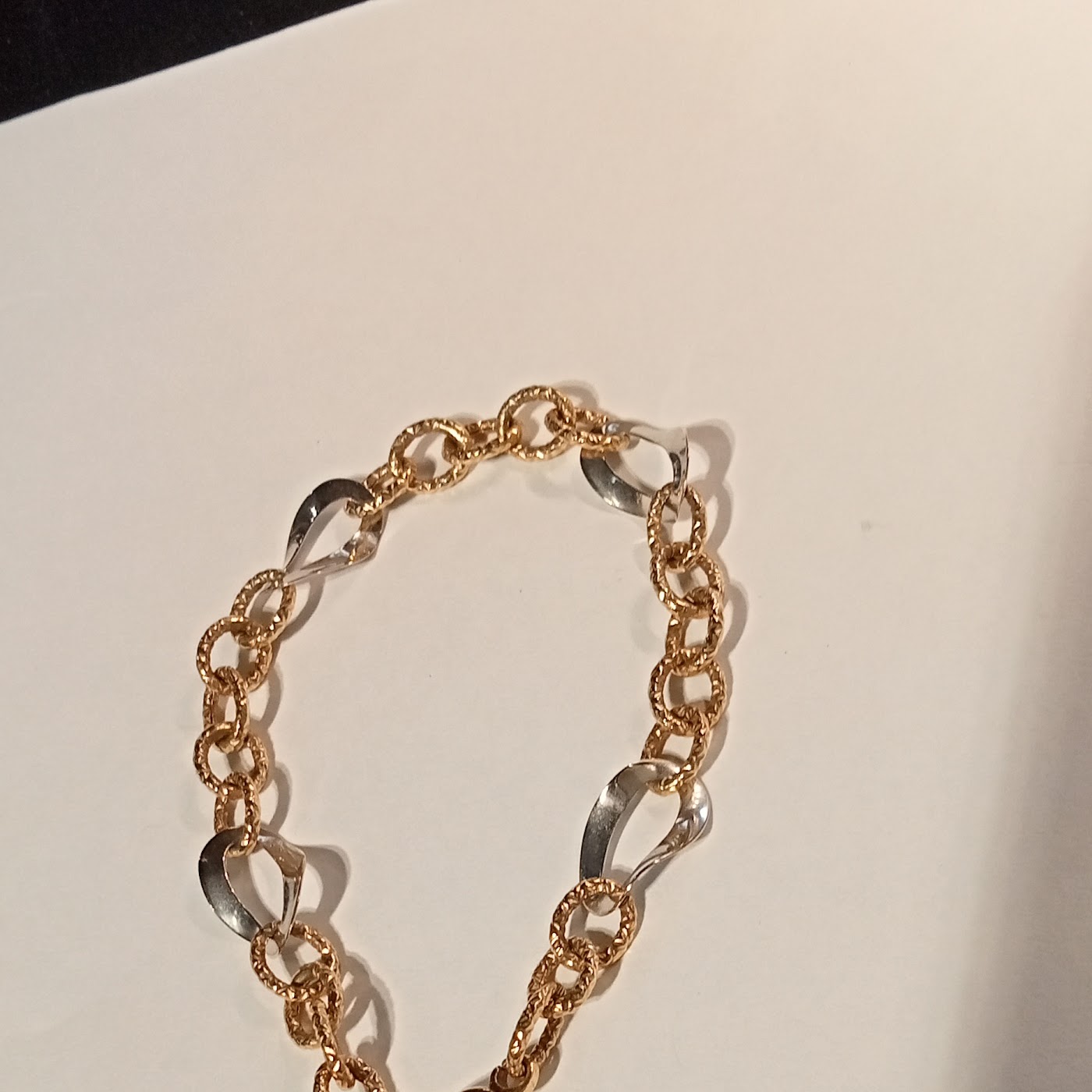 Pulsera de eslabones de color