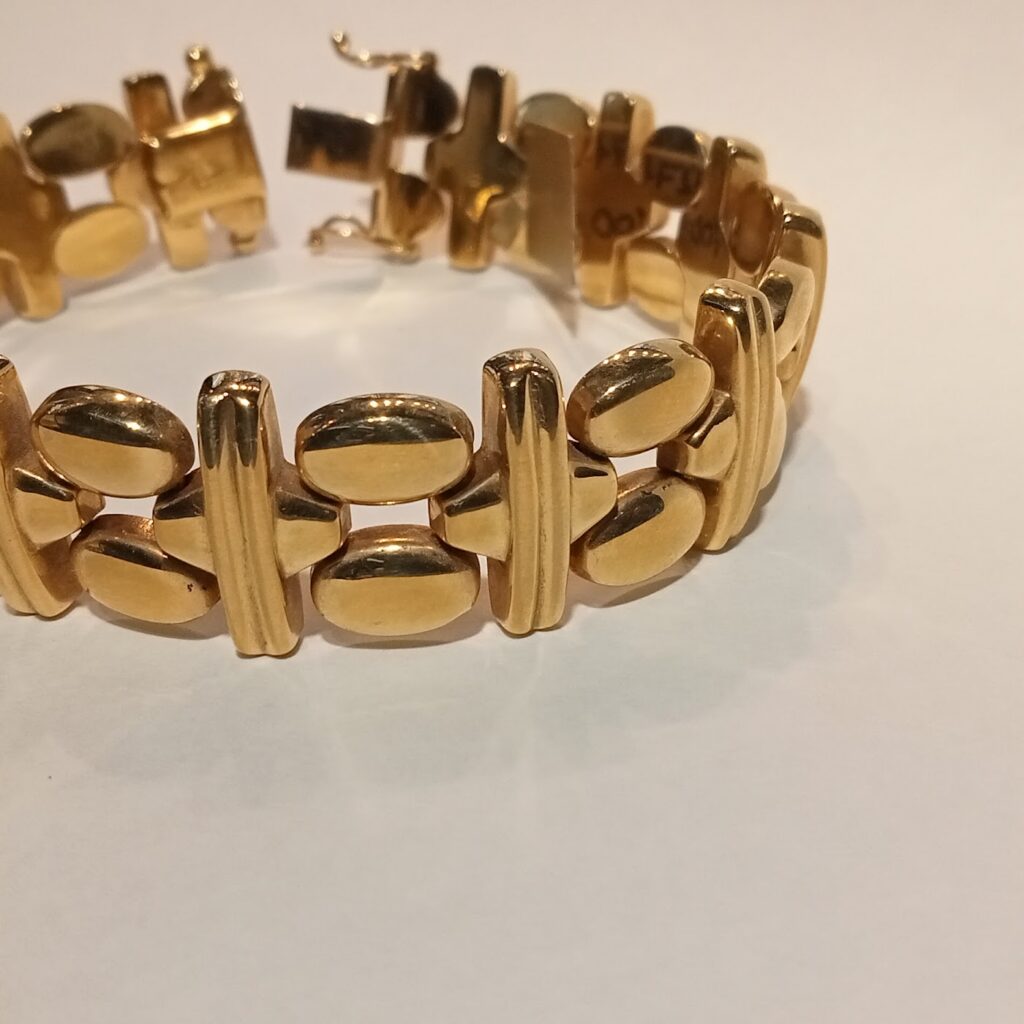 Pulsera de oro amarillo